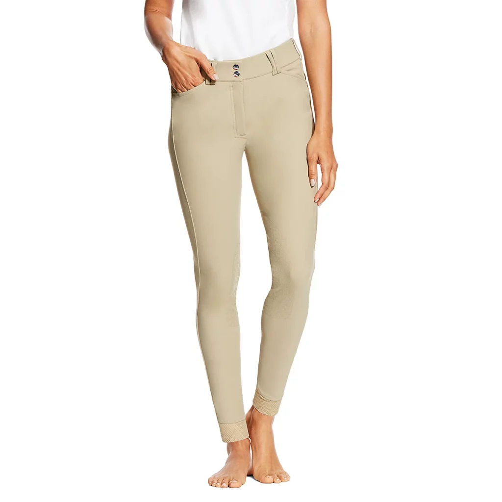 Ariat Women’s Tri Factor EQ Knee Patch Breech for hunter and equitation riders