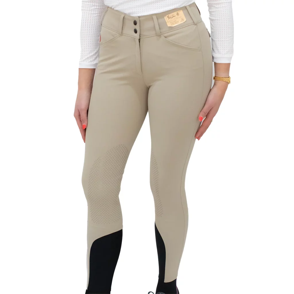 Tailored Sportsman Ladies TechLight Silicone Knee Patch Breeches for women