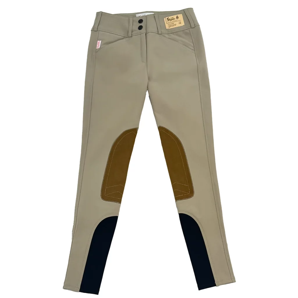 Tailored Sportsman Girls TechLight Sock Bottom Breeches for young riders