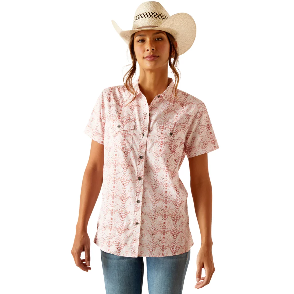 Ariat Women's Western VentTEK Short Sleeve Shirt