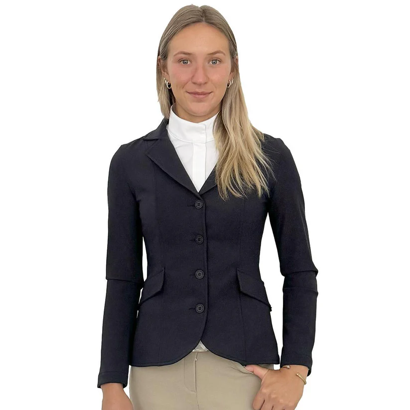 For Horses Women's Yakie Hunter Show Jacket in Black
