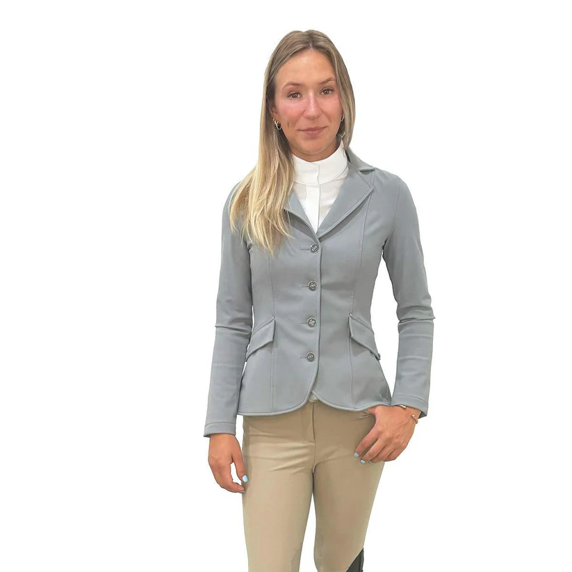 For Horses Women's Yakie Show Jacket in Dove Grey
