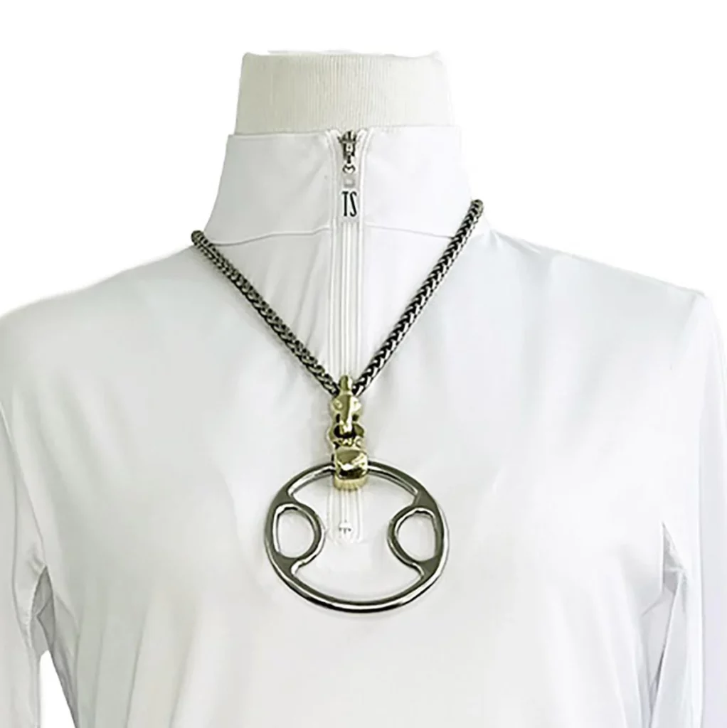 V2 Designs Beval Snaffle Necklace