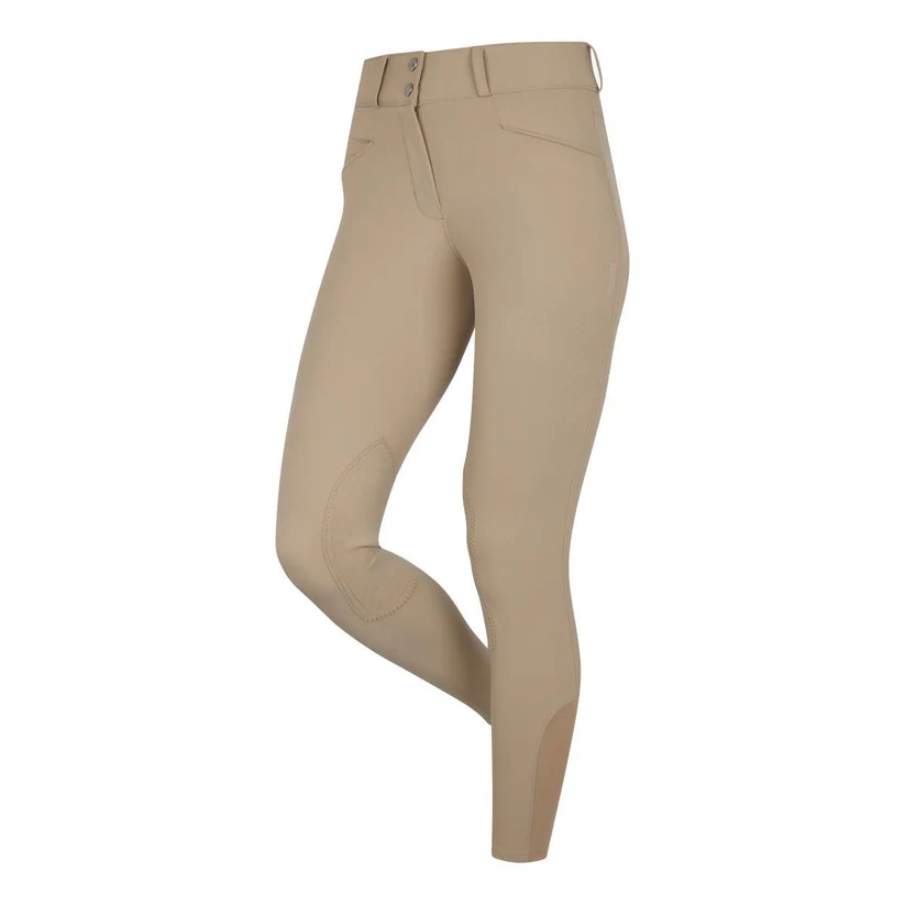 LeMieux Women's Front Zip Hunter Knee Patch Breeches